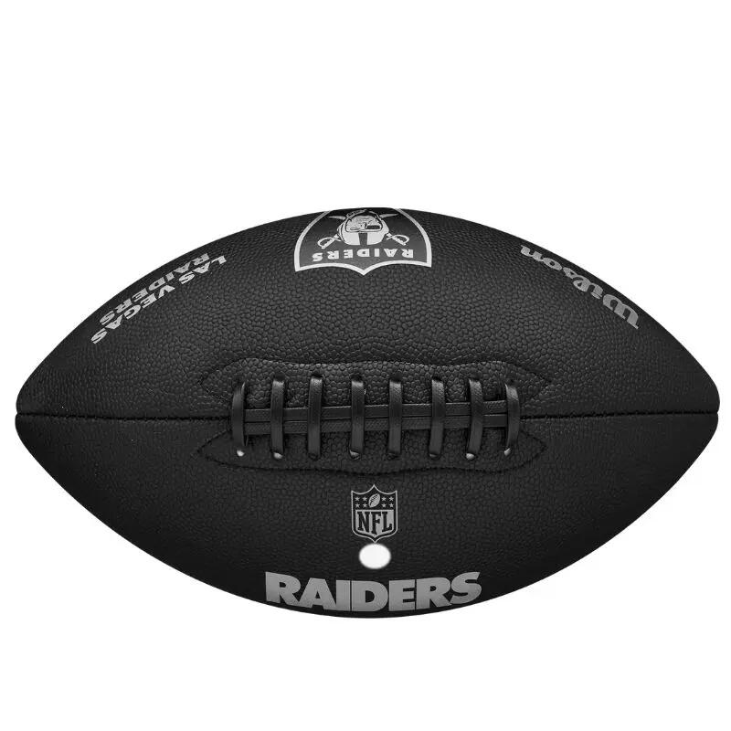 Ballon de Football Américain NFL Las Vegas Raiders Wilson Metallic 4/7