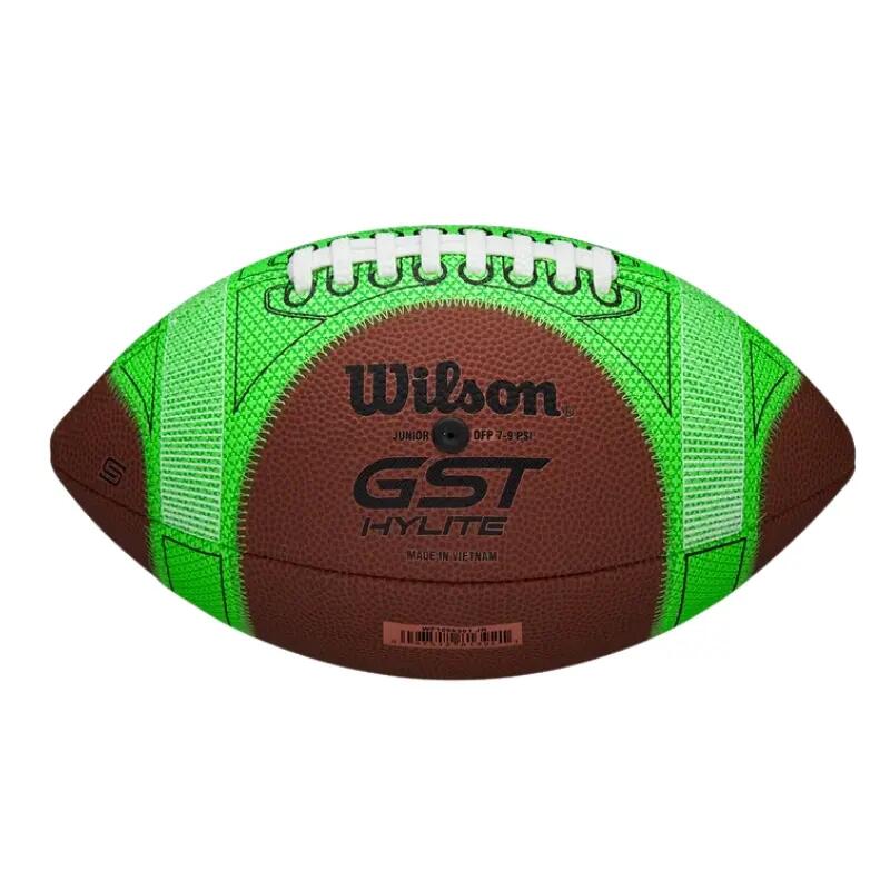 Ballon de Football Americain Wilson GST Hylite Speedskin 2/5
