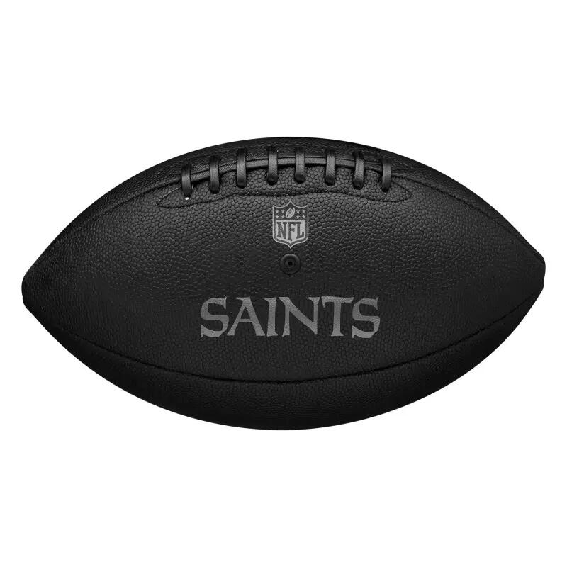 Ballon de Football Américain NFL New Orleans Saints Wilson Metallic 3/7
