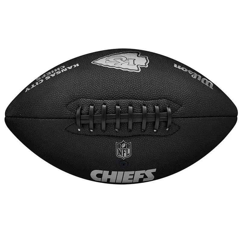 Ballon de Football Américain NFL Kansas City Chiefs Wilson Metallic 3/7