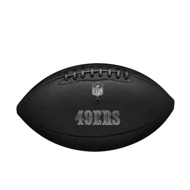 Ballon de Football Américain NFL San Francisco 49ers Wilson Metallic 2/7