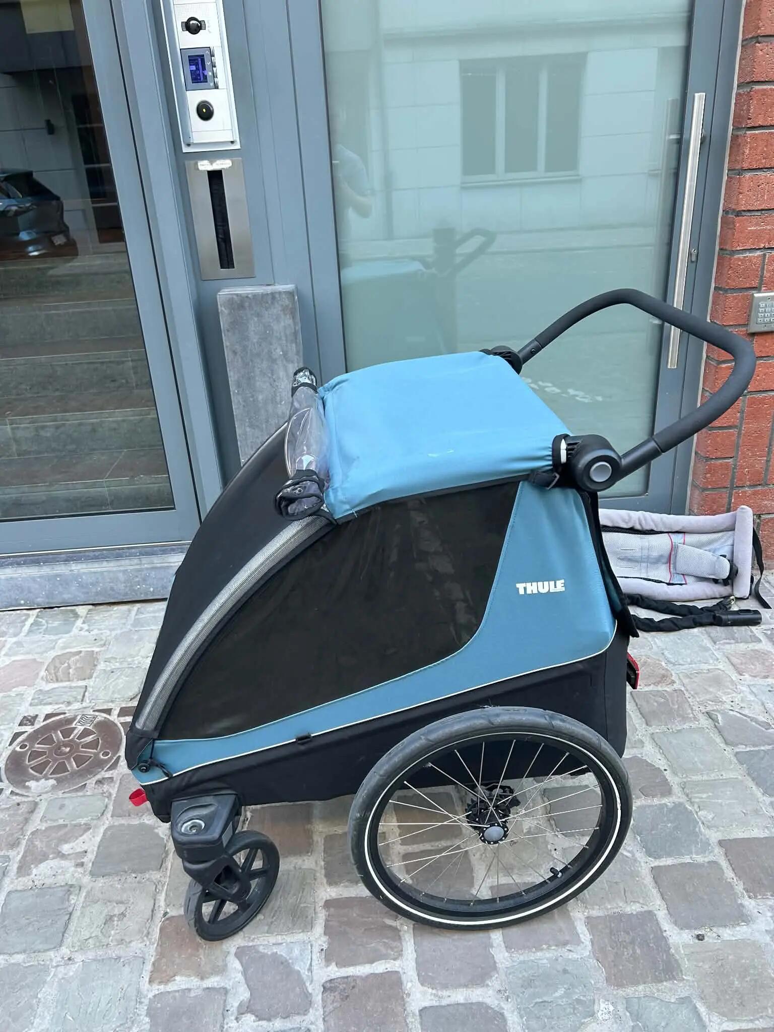 Entre Particuliers - REMORQUE VELO THULE COURIER (+chaine) 5/7