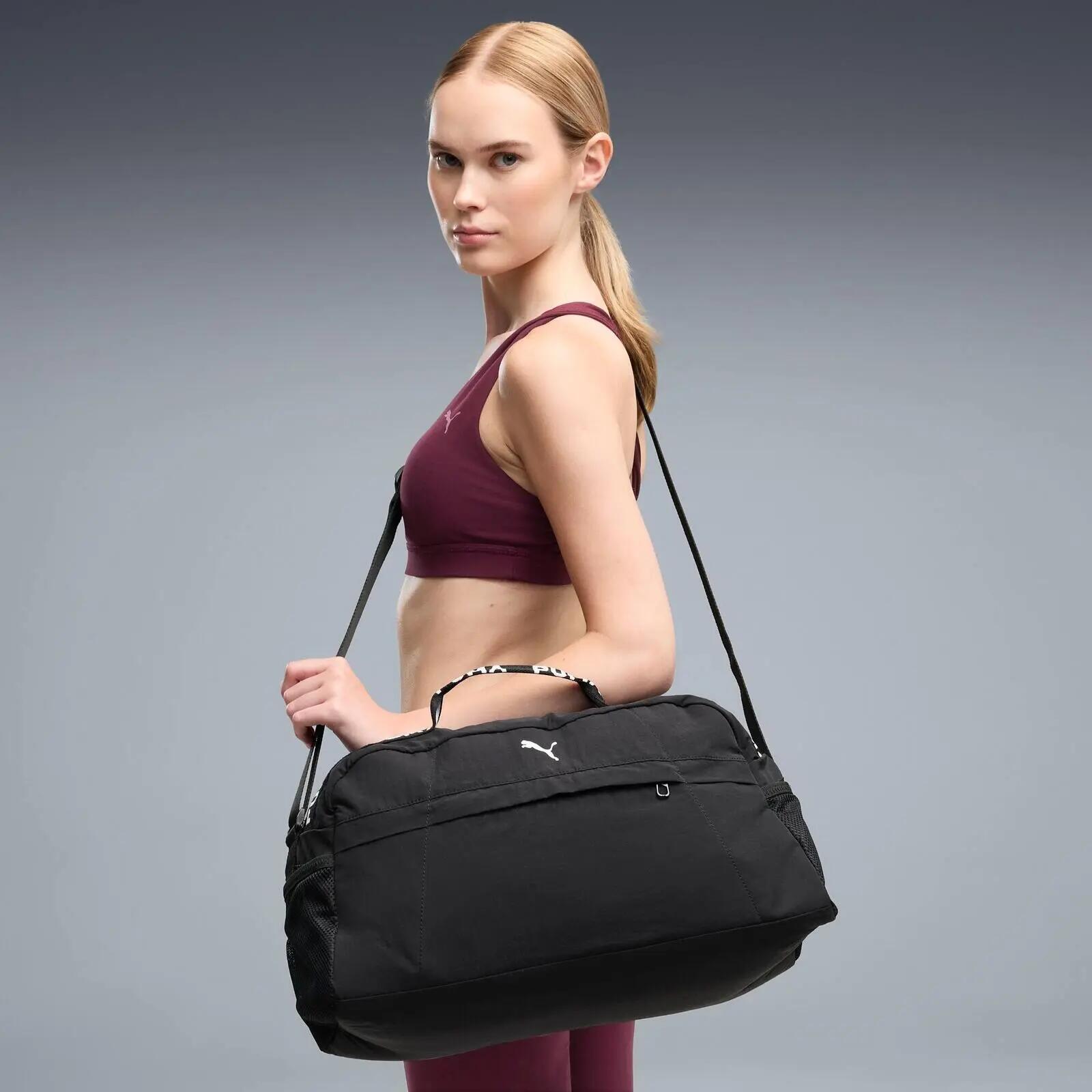 Bolsa Puma At Ess Small Sportsbag 20L, Preto, Mulheres 5/5