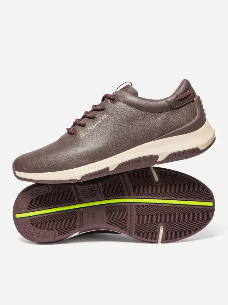 Chaussures running - femme - cuir, talon 30 mm - jazzrun - rose 4/5