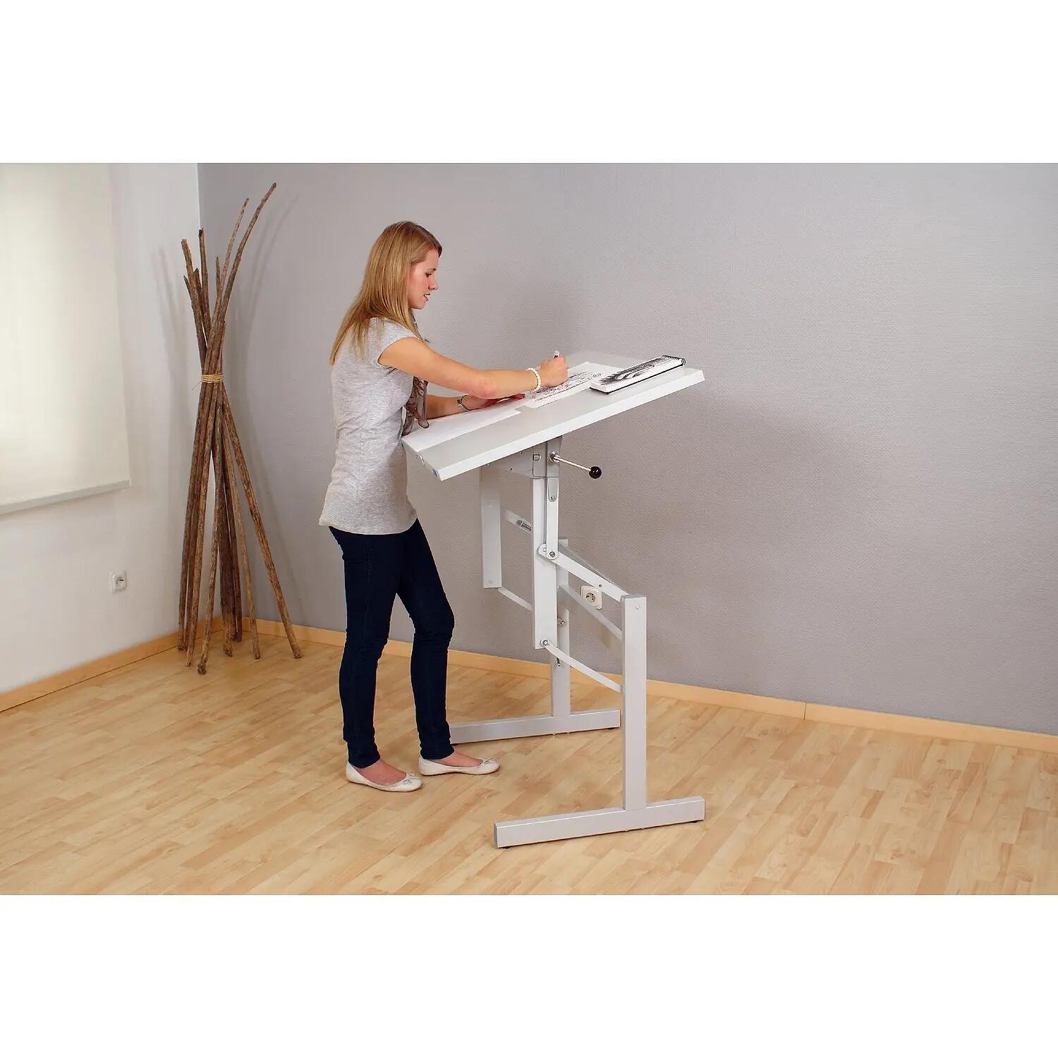 Therapietisch ergo S 72 Platte eckig 80x60 cm Gesundheitssport Unisex 3/4