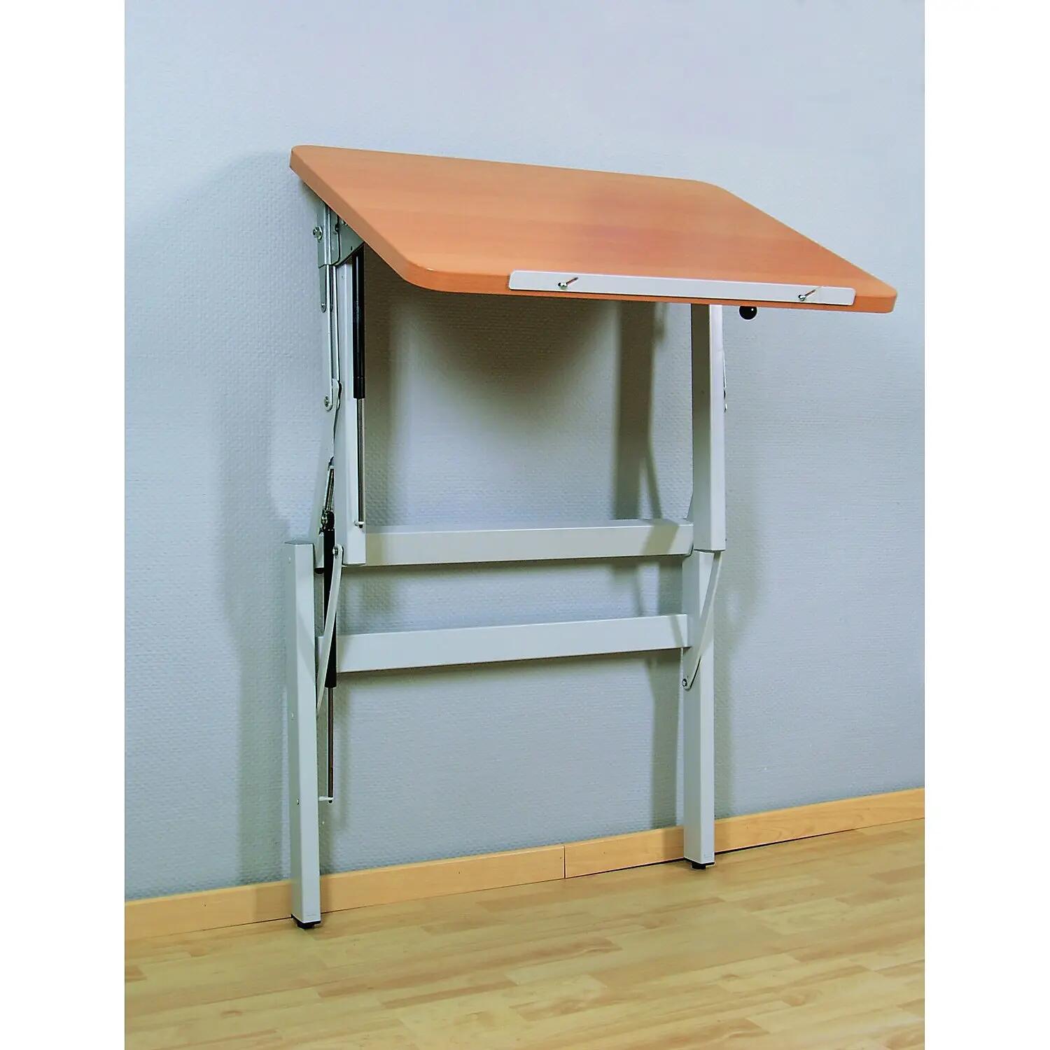 Wandklapptisch ergo S 47 W Buche-Dekor, abgerundet Gesundheitssport Unisex 6/6