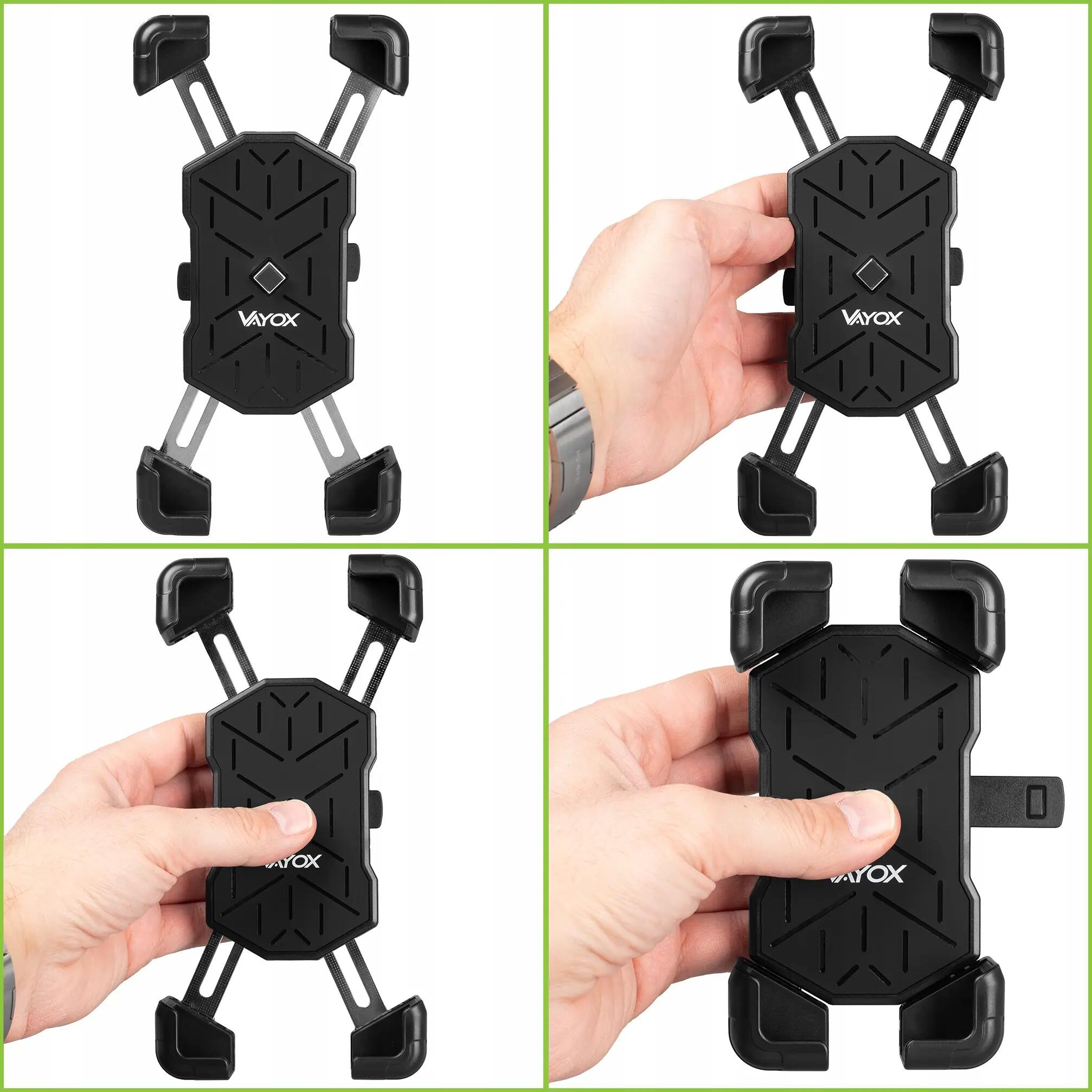 Držák na kolo pro telefon VA0344 otočný 7/15