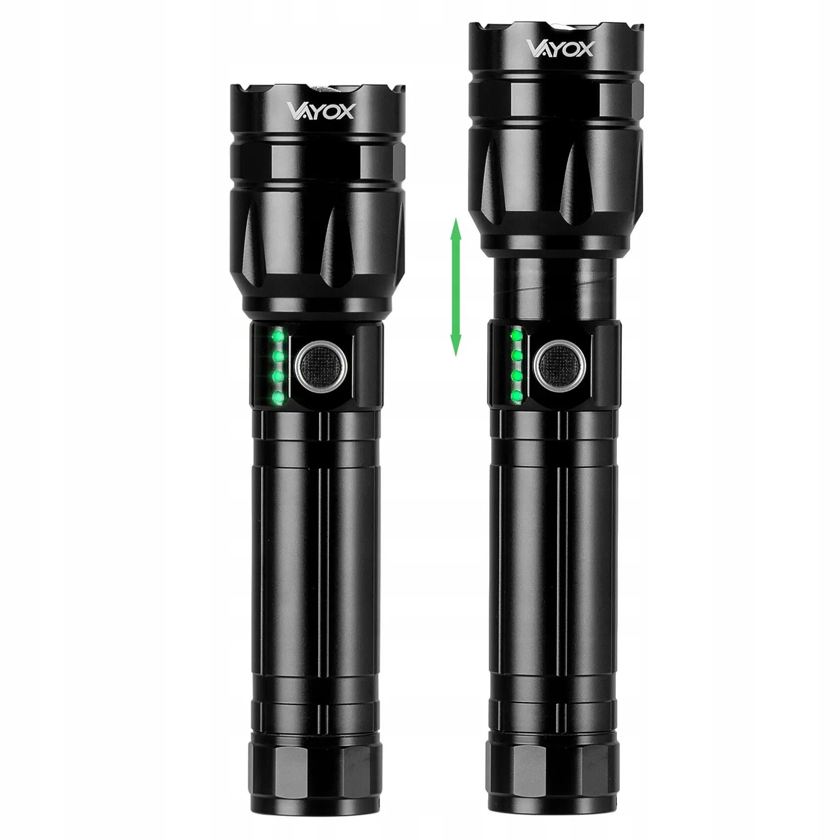 Ruční svítilna VA0108 USB-C ZOOM 1060lm 5/12