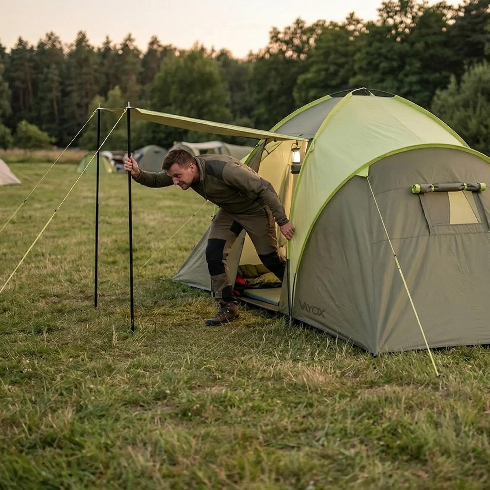 Kempingový stan Vayox VA0428 Nomad pro 4 osoby 13/16