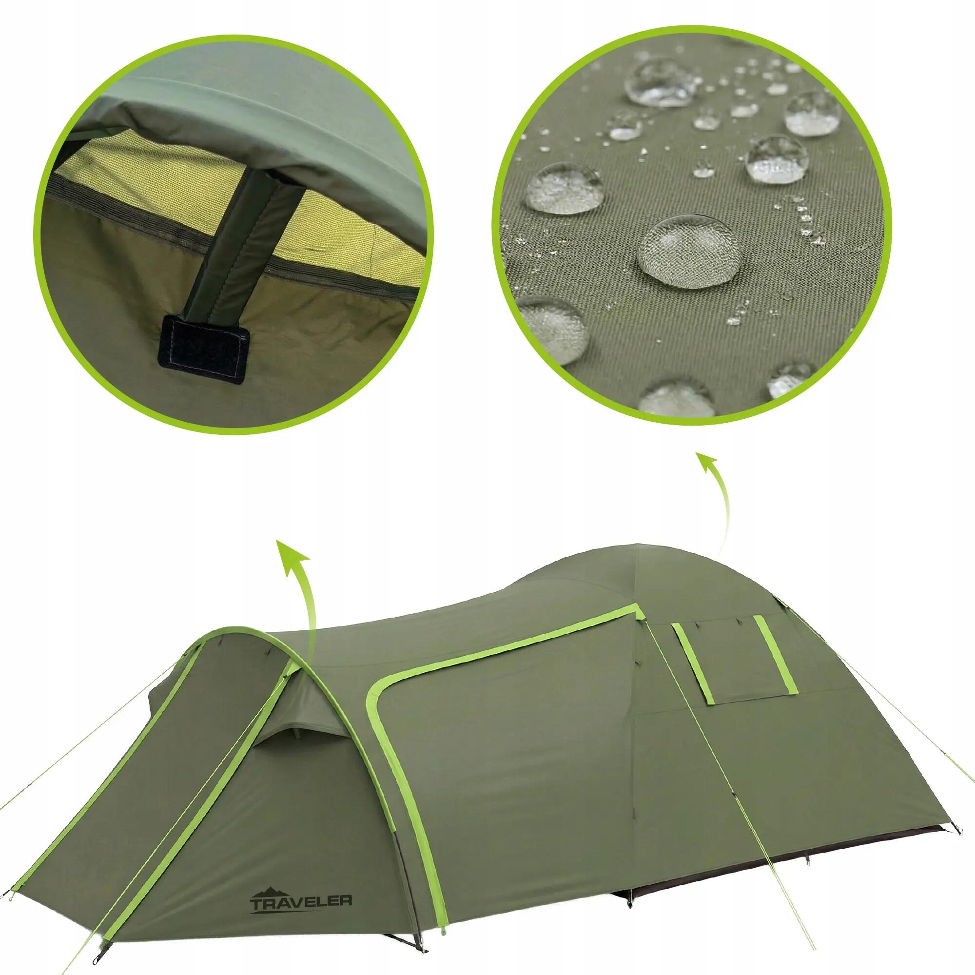 Vayox VA0429 Traveler kampeertent 3-persoons 5/15