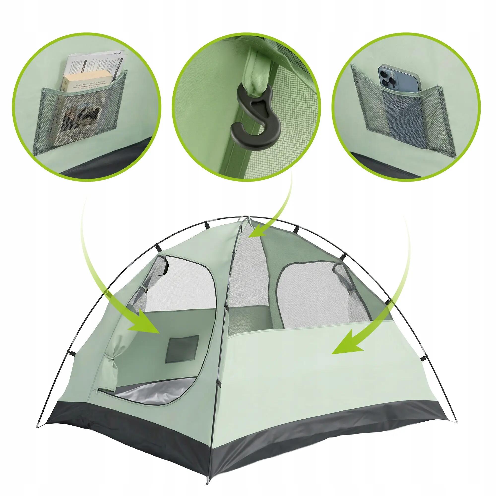 Vayox VA0429 Traveler kampeertent 3-persoons 12/15