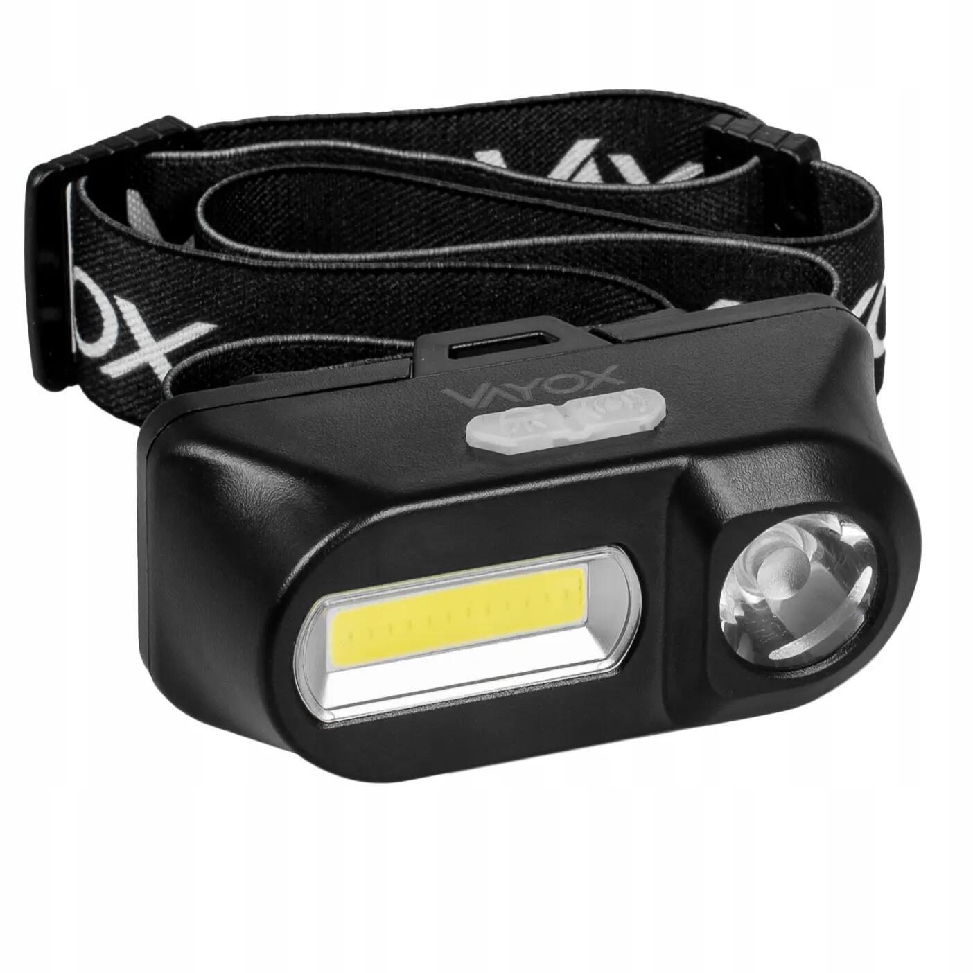 Latarka czołowa Vayox VA0175, 380lm, akumulatorowa, USB-C 7/13