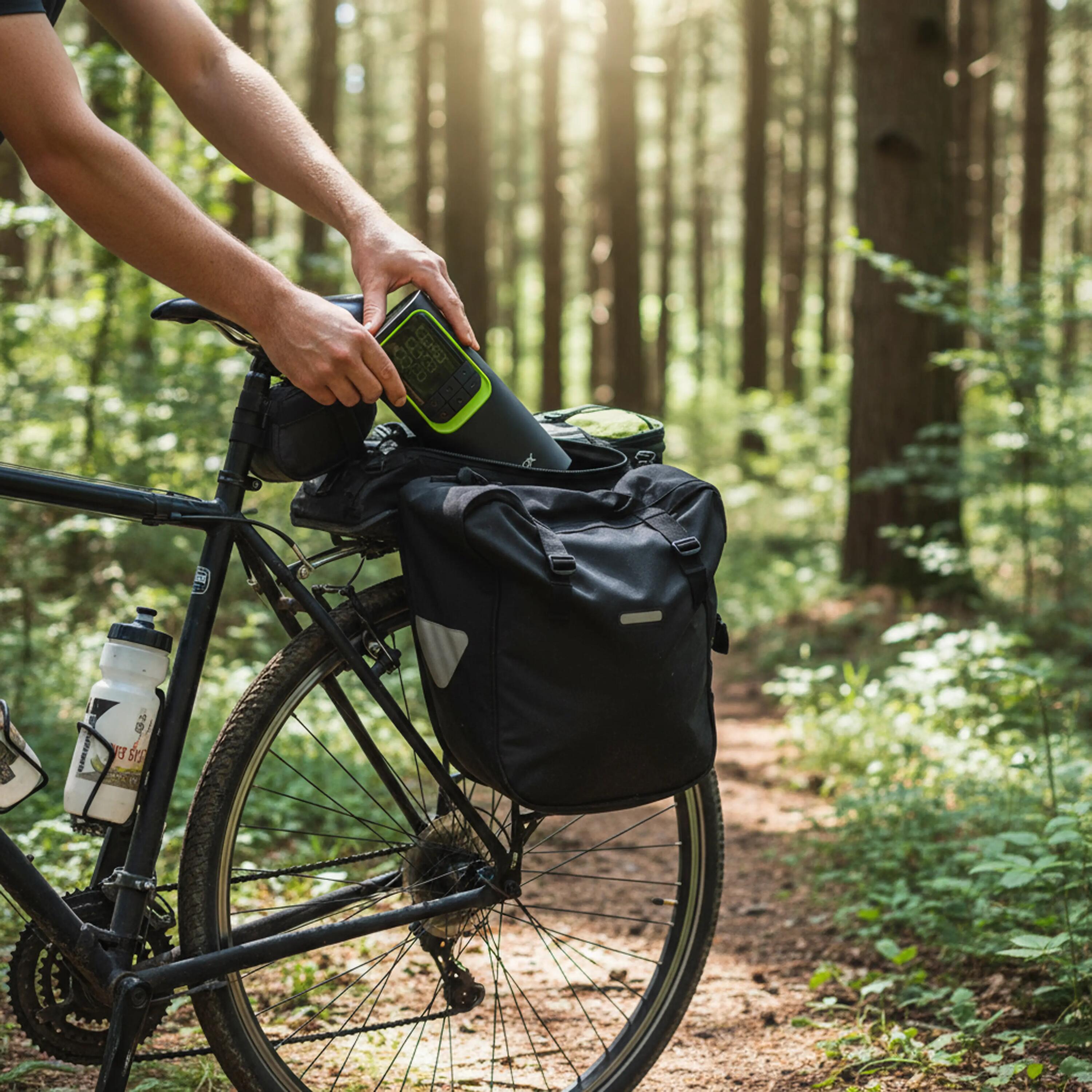 Fahrradpumpe Akku Vayox VA0410 8000mAh 10,3BAR Powerbank Kompressor 8/15