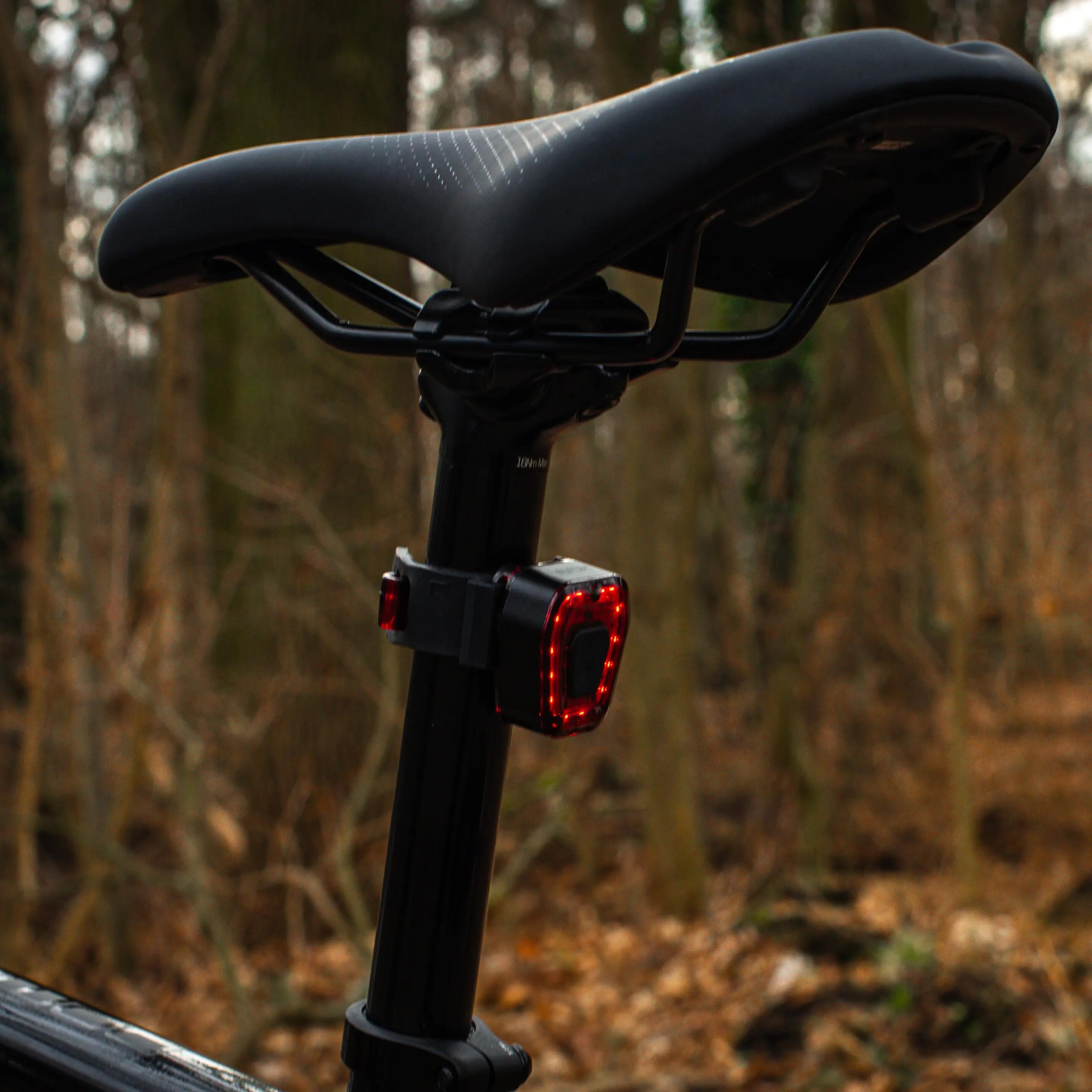 Sada cyklistických světel VA0071 + VA0048 přední a zadní USB 12/16