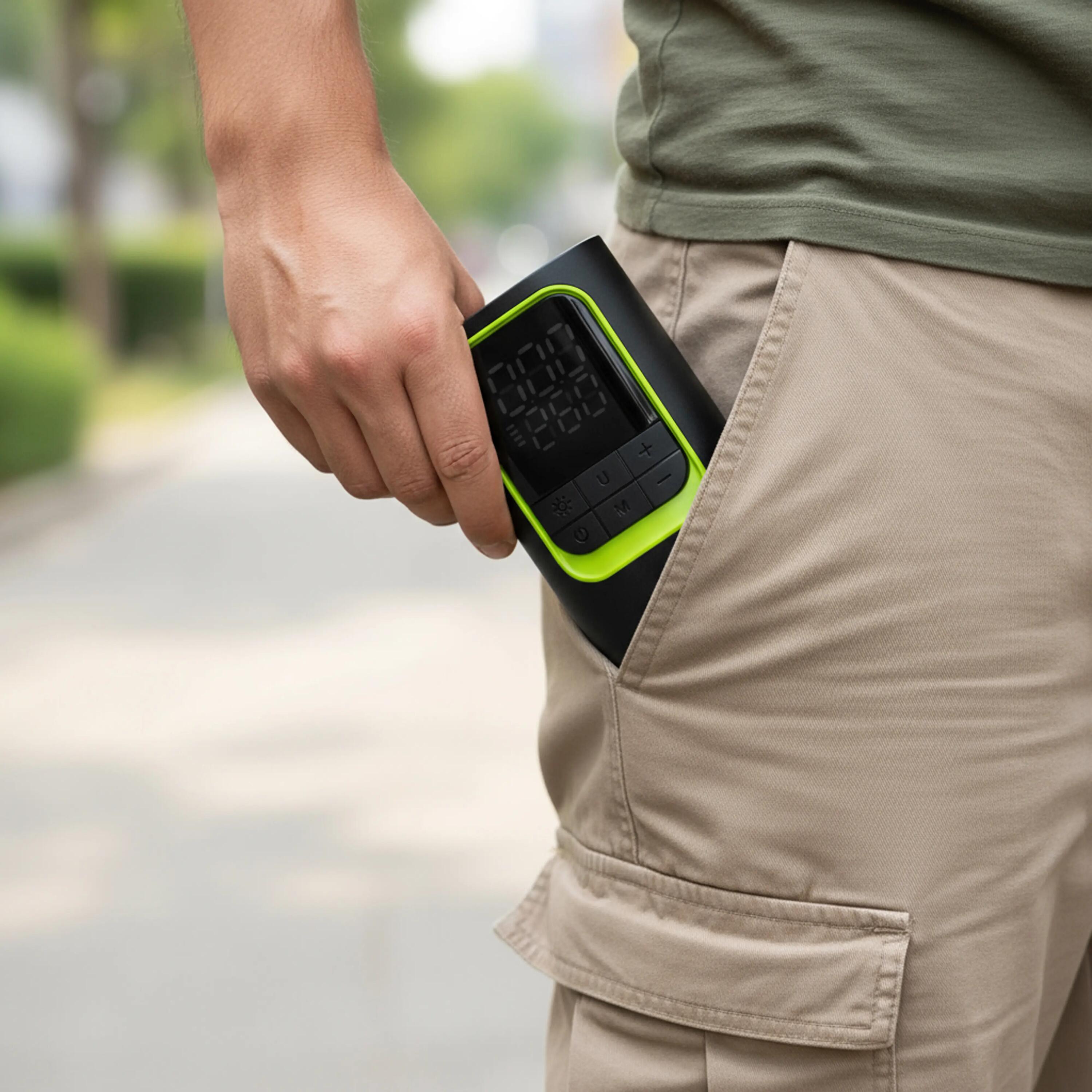Fahrradpumpe Akku Vayox VA0410 8000mAh 10,3BAR Powerbank Kompressor 11/15