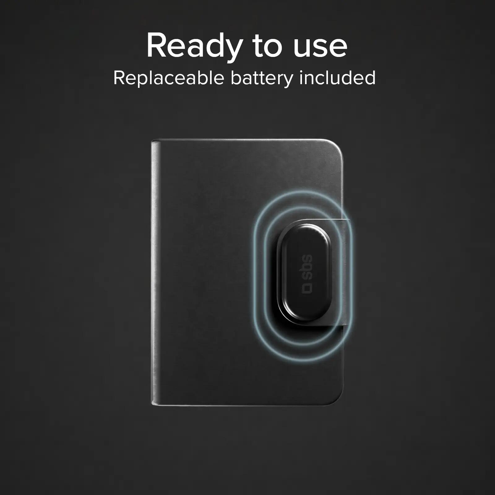 Porta passaporto Track My Passport con tracker Apple Find My e Google Find Hub 6/7
