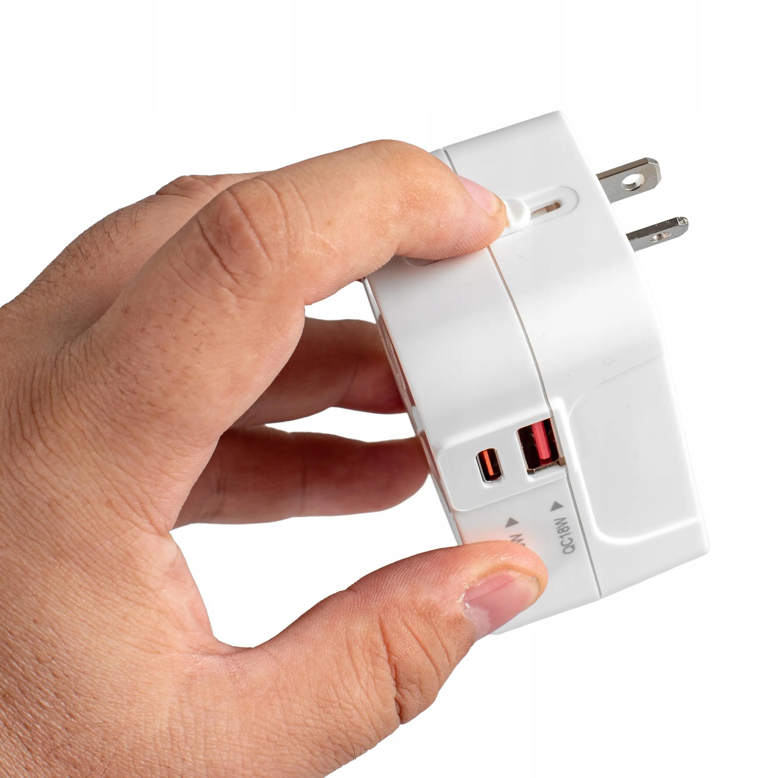 Reiseadapter Vayox VA0408 UK/US/EU/AU 20W USB-C 7/15