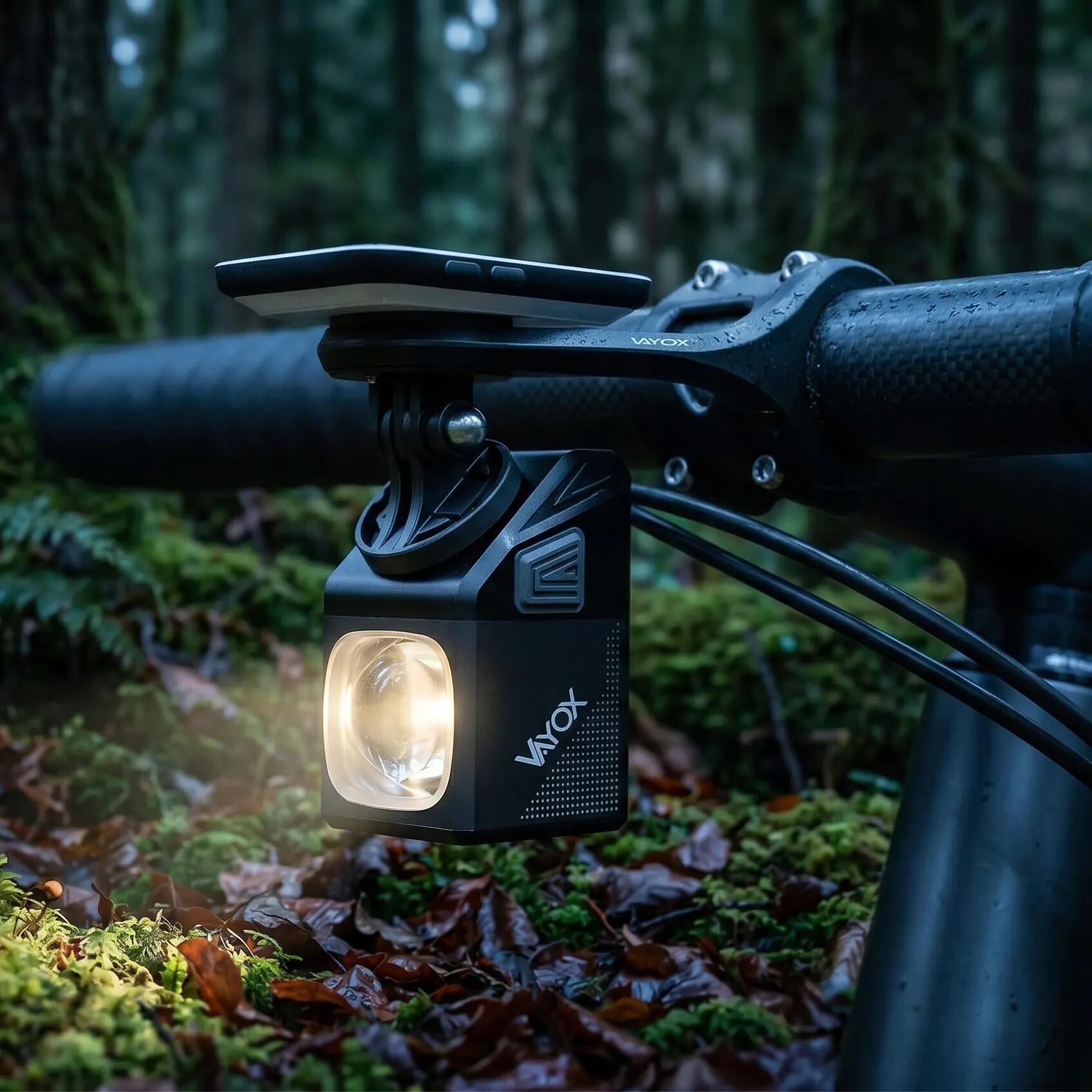 Luce anteriore per bicicletta VAF1000PRO 1000lm con telecomando USB-C 5/16
