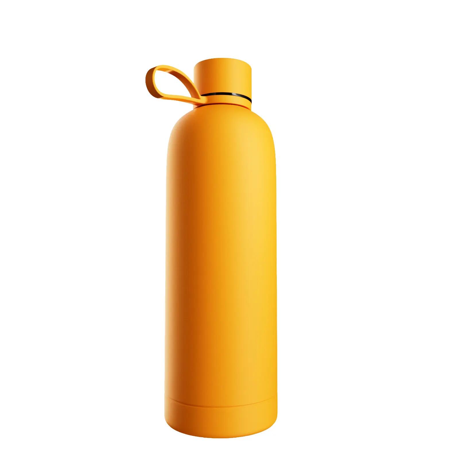 Borraccia Termica 1l in Acciaio Inox, Anti-sudore, Laccio, Chiusura Ermetica 2/7