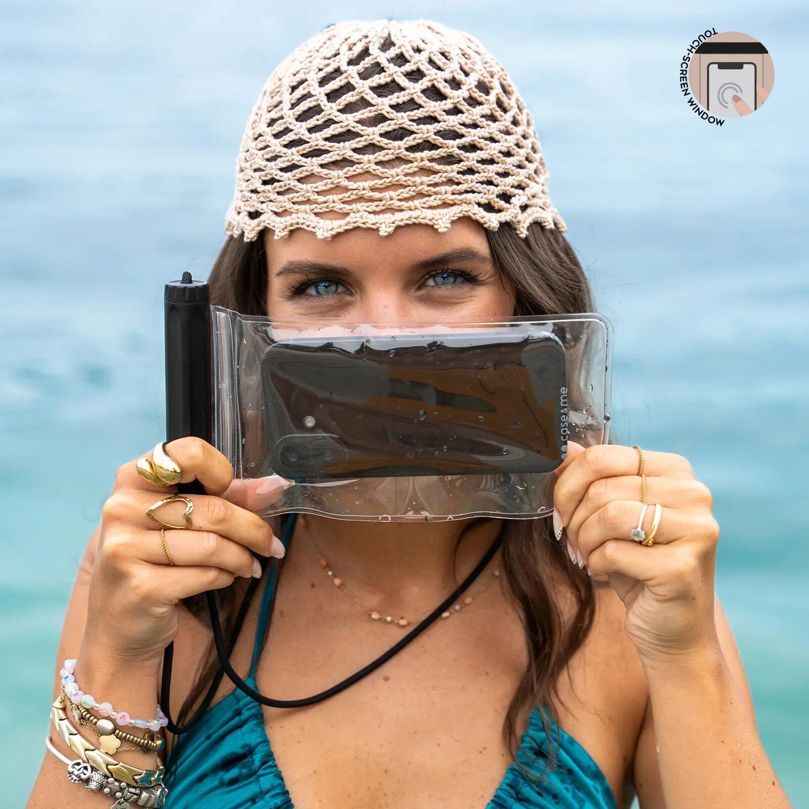 Bay Clear Universele waterdichte smartphonehoes met transparant ontwerp 2/7
