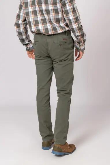 PANTALON CHINO CLASSIC VERDE KAKI 4/5
