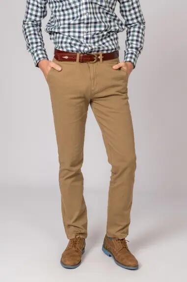 PANTALON CHINO CLASSIC CAMEL 2/5