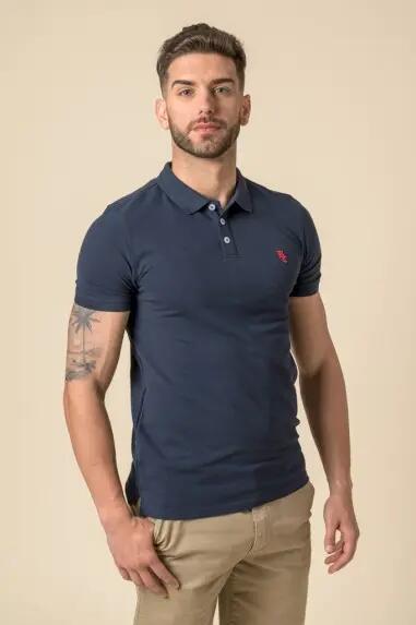 POLO BRITISH AZUL MARINO 2/5