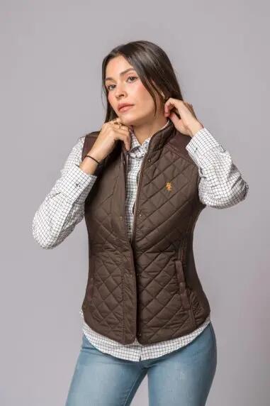 CHALECO NEW KIMBERLY MARRÓN 2/5