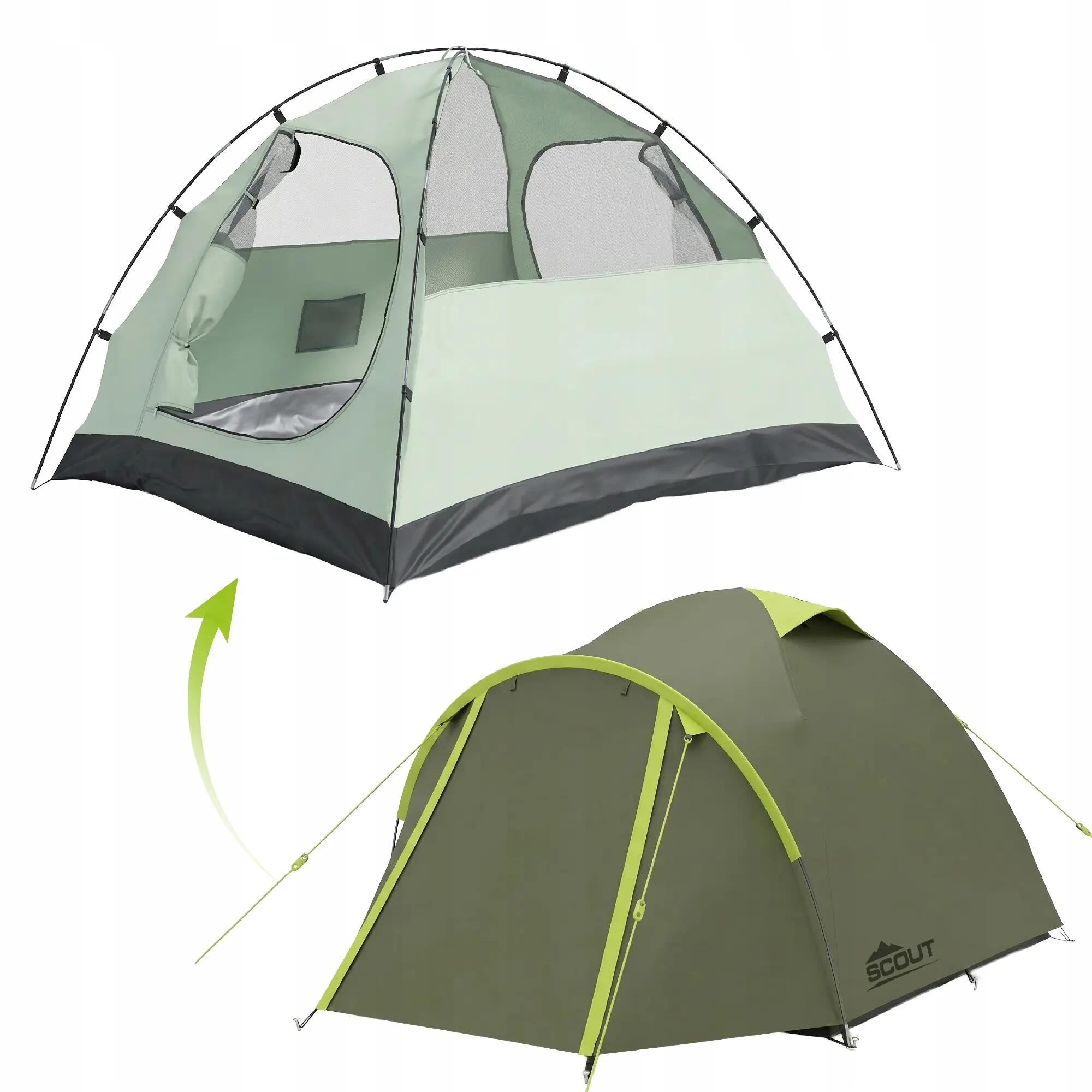 Tenda da campeggio Vayox VA0427 Scout da 2 posti 9/15