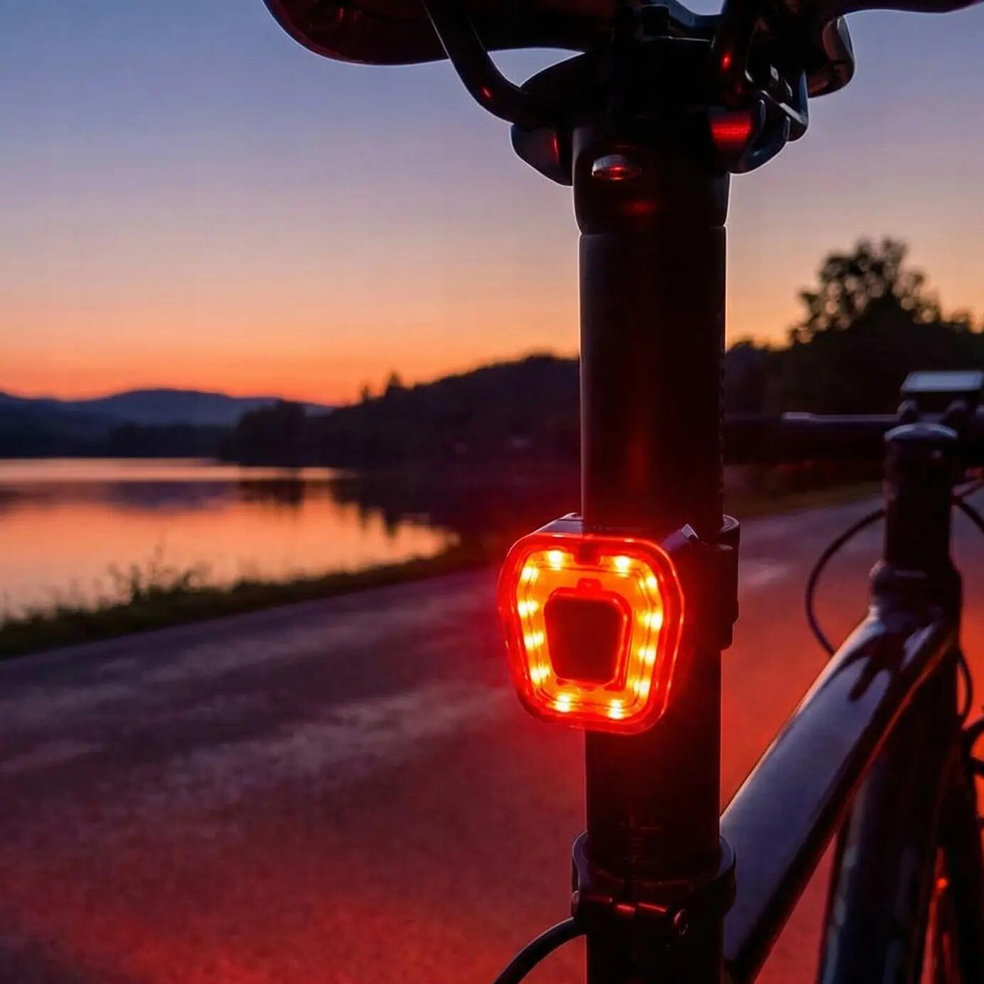 Vayox VA0048 fietsachterlicht 100lm rood oplaadbaar 7/15