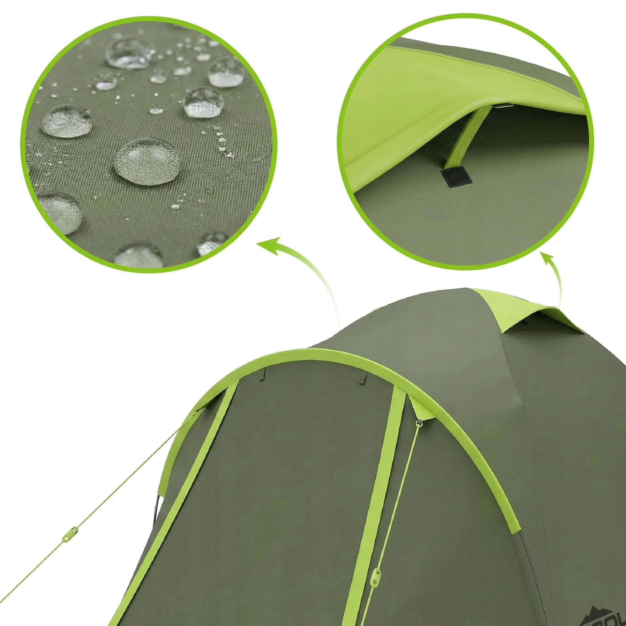 Tenda da campeggio Vayox VA0427 Scout da 2 posti 5/15