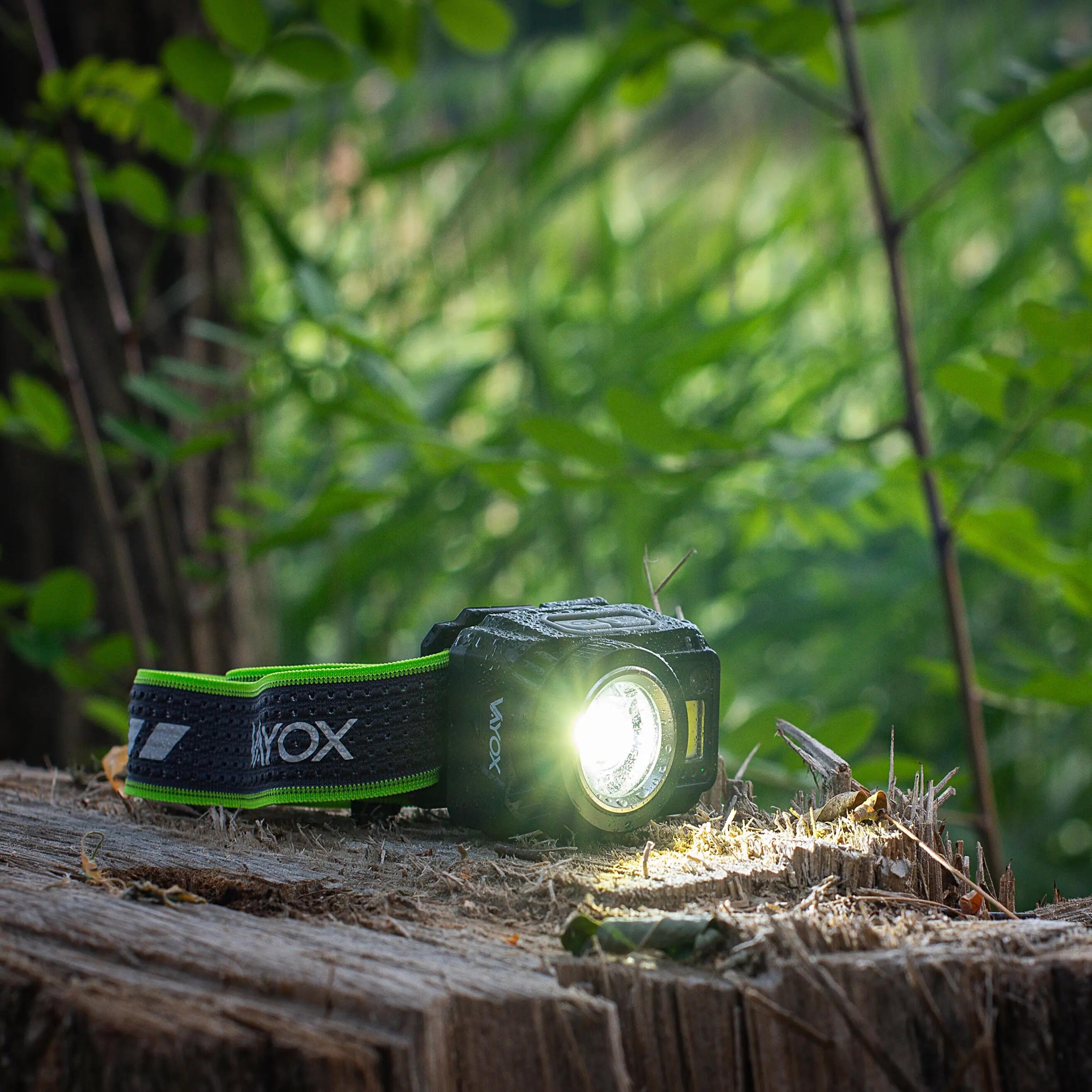 Stirnlampe Vayox VA0098, 500lm, ZOOM, Akku mit Hybridantrieb 13/16