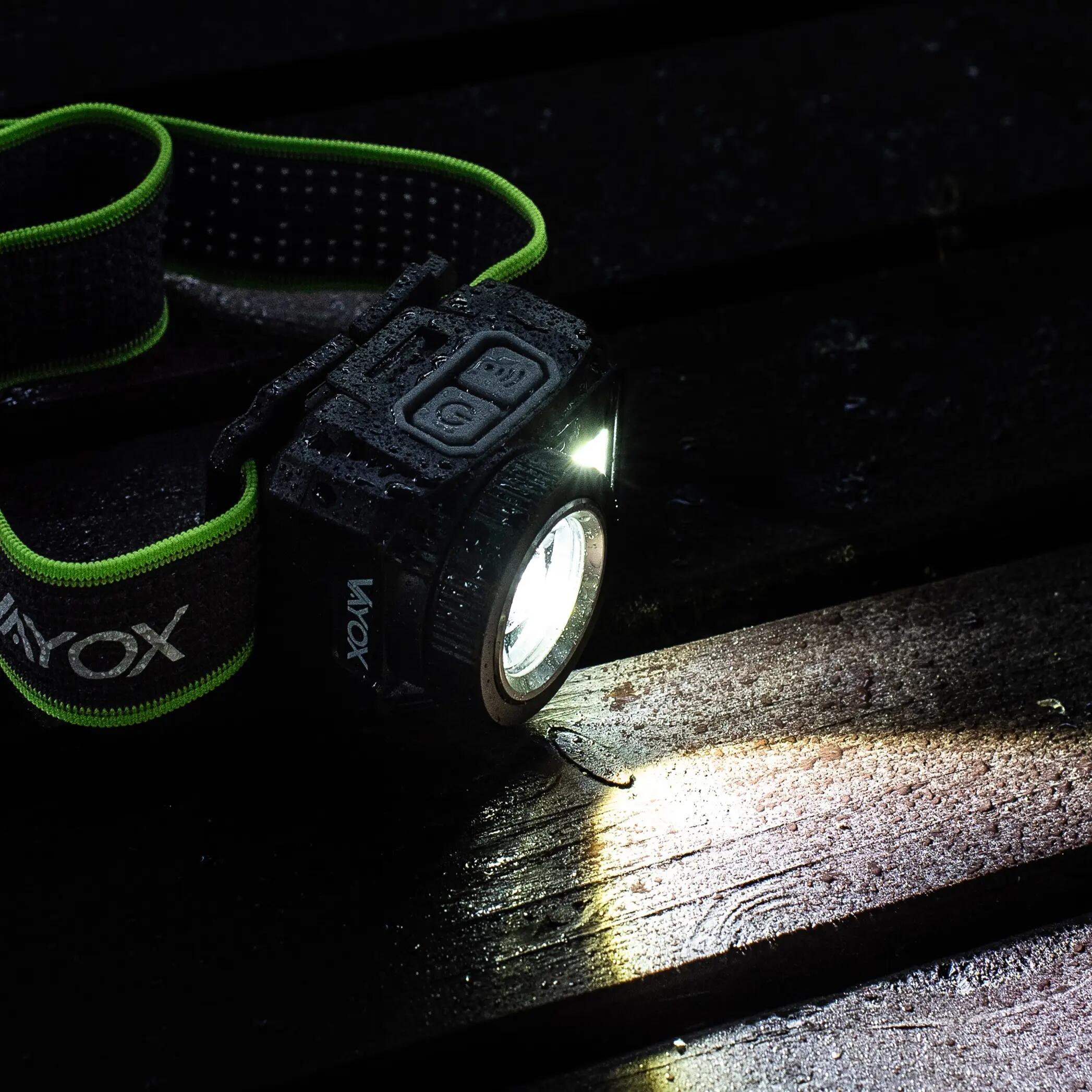 Stirnlampe Vayox VA0098, 500lm, ZOOM, Akku mit Hybridantrieb 11/16