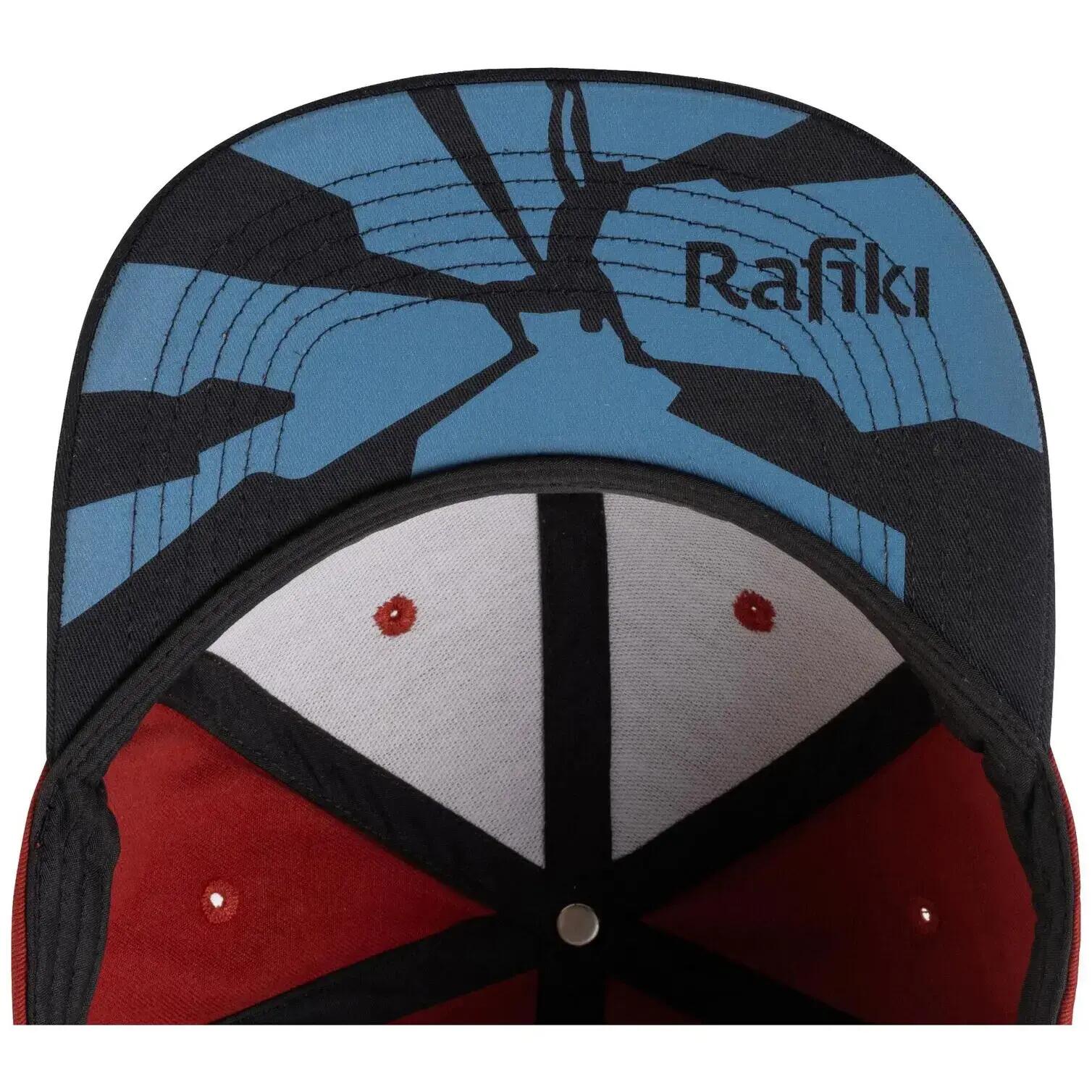 Boné de escalada de aba plana RAFIKI castanho 4/4