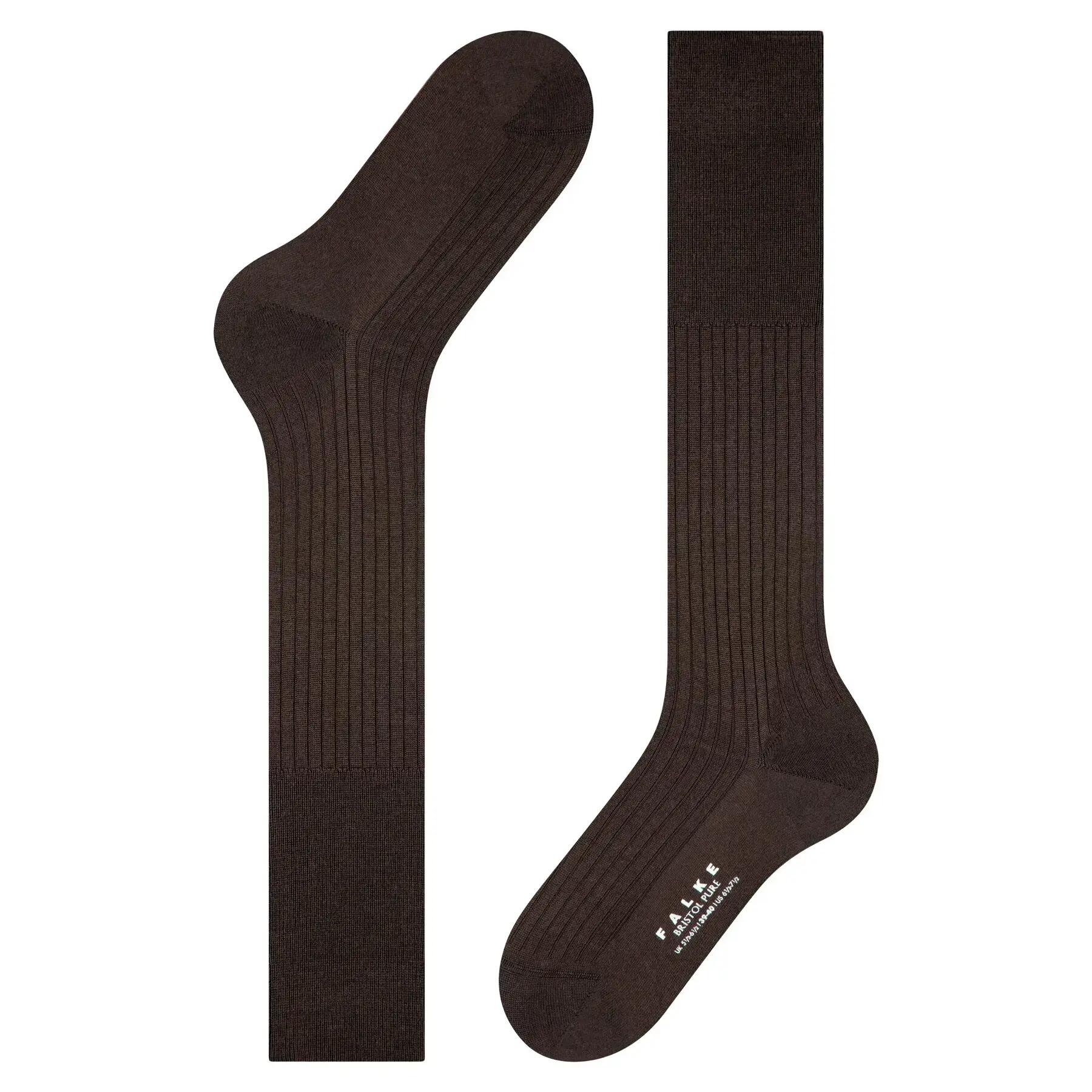 Calze a mezzaluna Falke Bristol Pure 5/6
