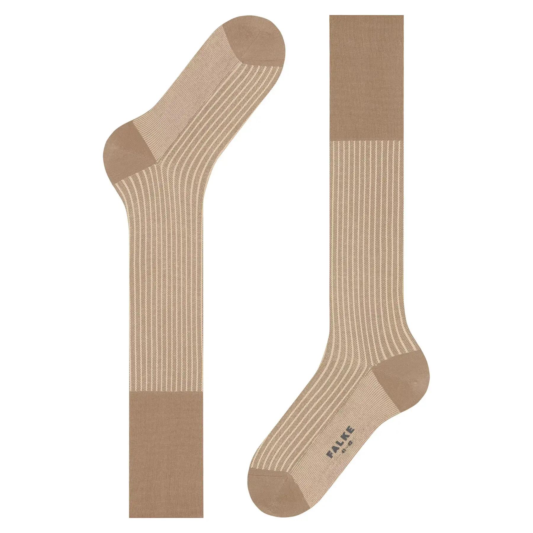 Gestreepte kniekousen Falke Oxford 5/11