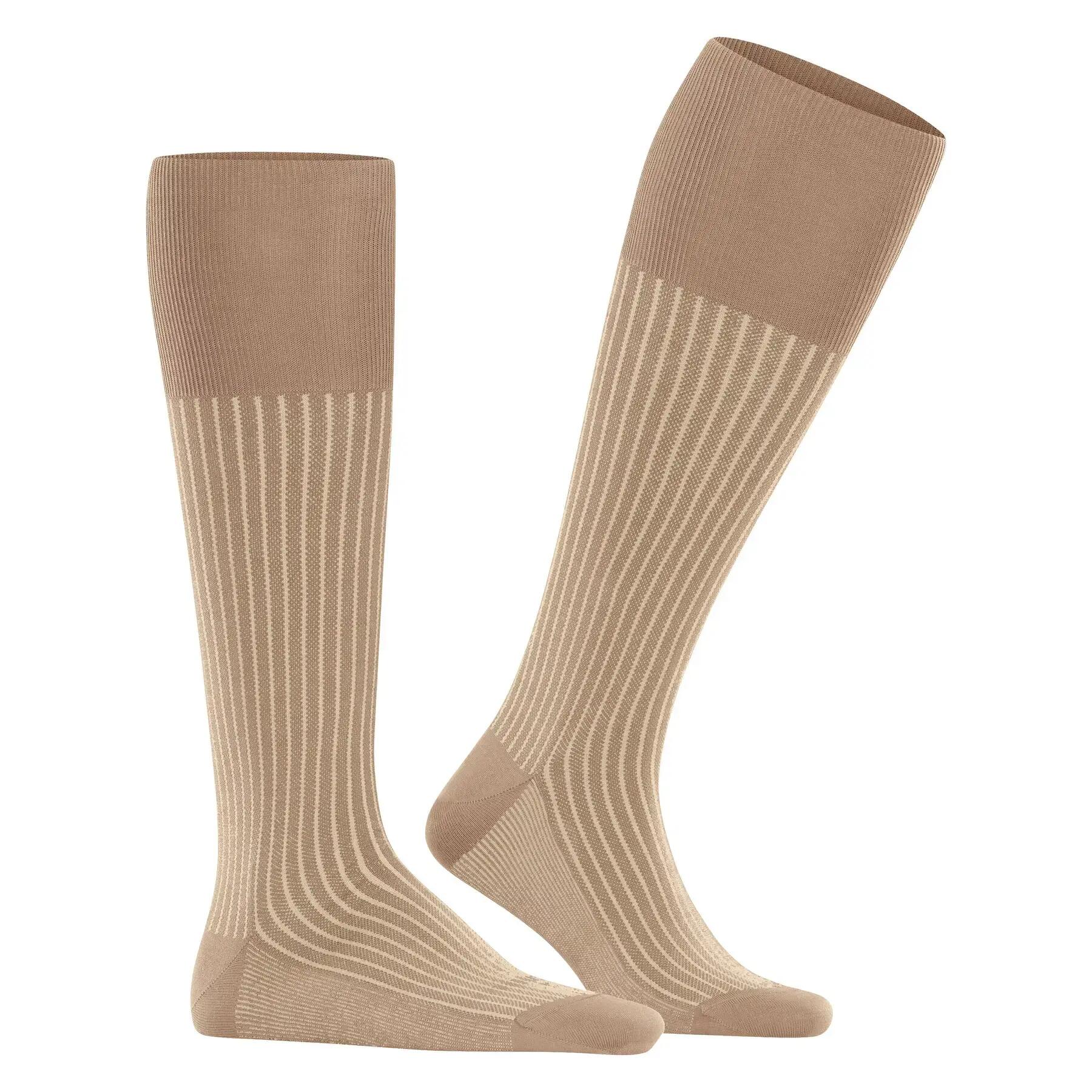 Gestreepte kniekousen Falke Oxford 3/11