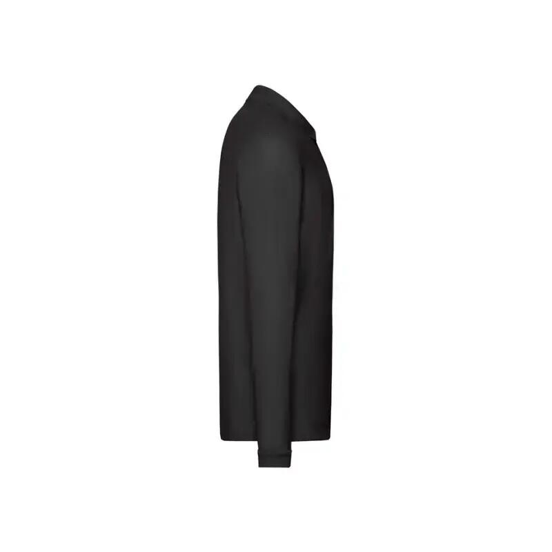 Polo Premium da uomo Fruit Of The Loom Negro 3/3