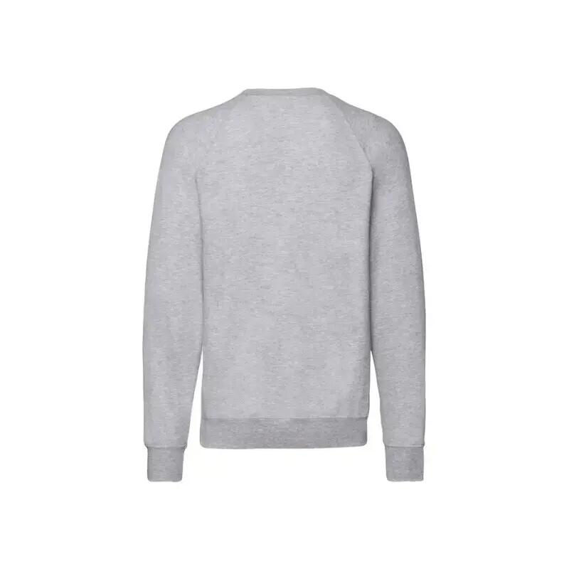 Fruit Of The Loom Sweat Raglan Léger Gris 3/3