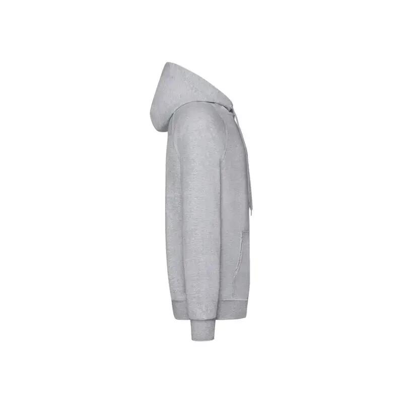 Fruit Of The Loom Lichtgewicht sweatsweatshirt met capuchon, grijs 2/4