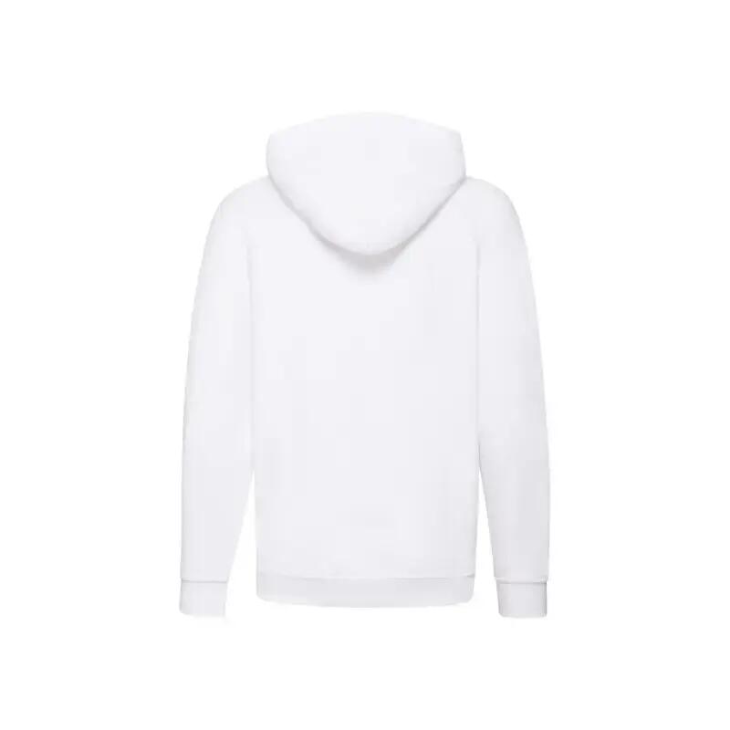 Fruit Of The Loom Sweat à capuche léger pour enfants Blanc 3/4