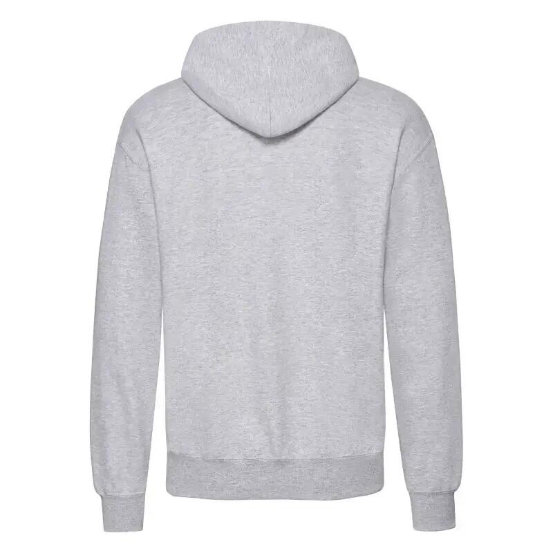 Sweat Fruit Of The Loom Classic Capuche Adulte Gris 3/3