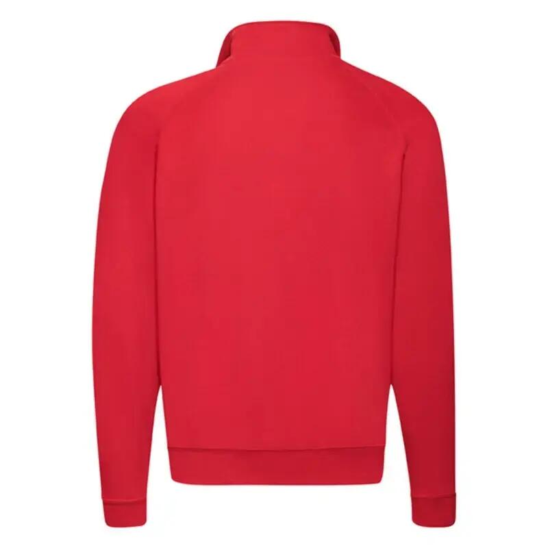 Sweat Fruit Of The Loom Classique Col Zip Adulte Rojo 3/3