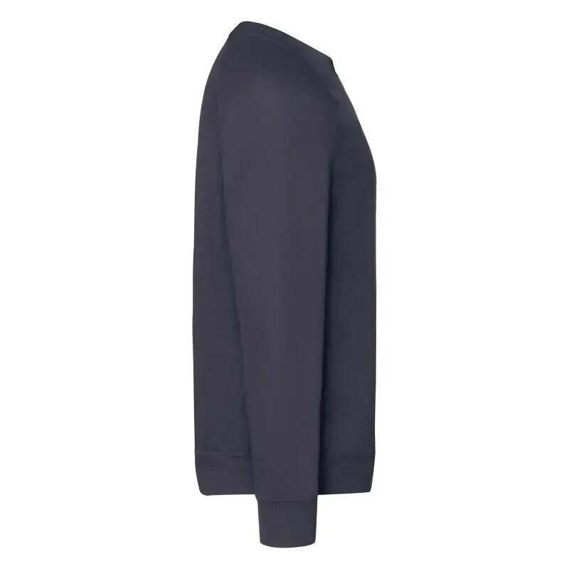 Felpa Fruit Of The Loom Classic Raglan Adulto Blu 2/7