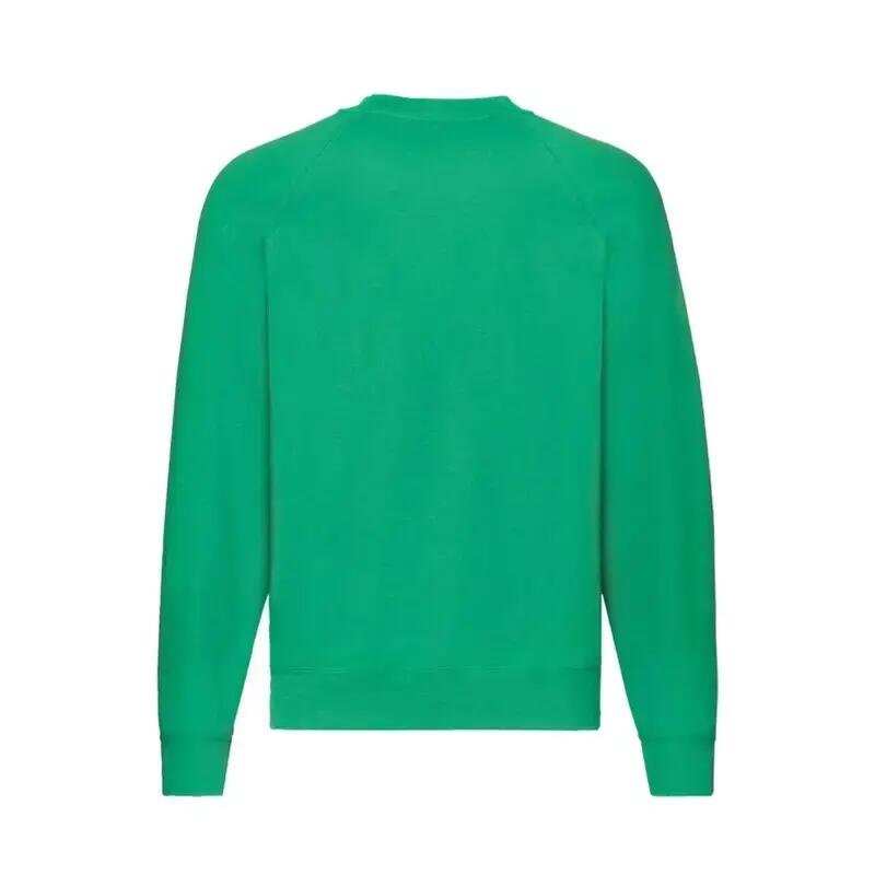 Sweat Fruit Of The Loom Classic Raglan Adulte Vert Kelly 3/3