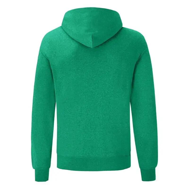 Sweat Fruit Of The Loom Classique À Capuche Adulte Vert Jaspeado 3/3