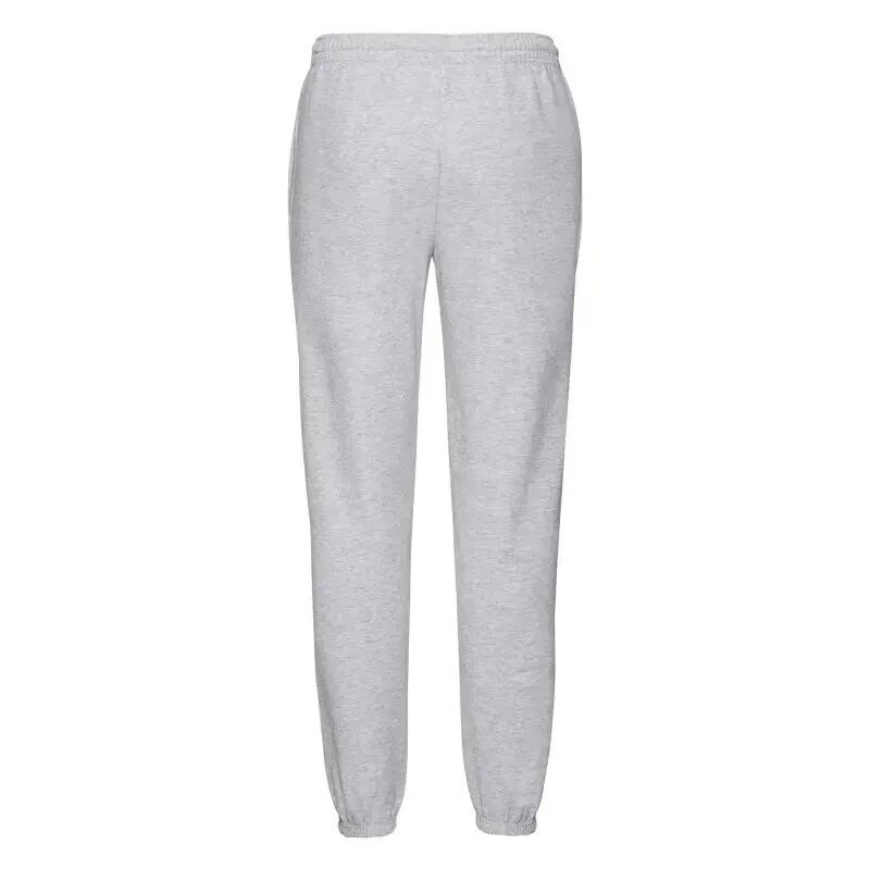 Pantalon jogging Fruit of the Loom classique avec manchettes élastiques, gris 2/3