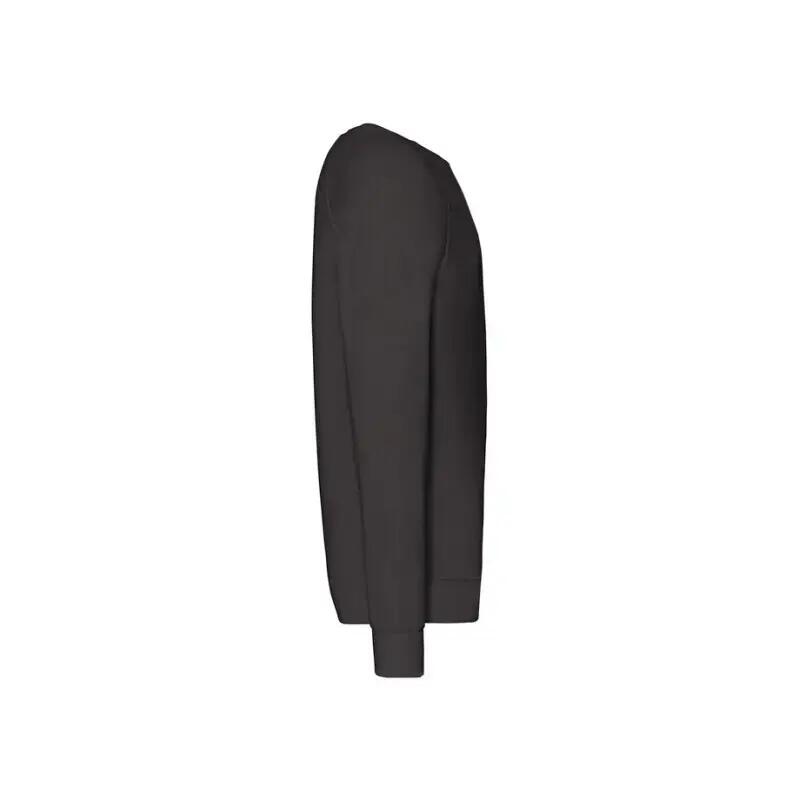 Felpa in felpa raglan leggera Fruit Of The Loom Negro 3/5