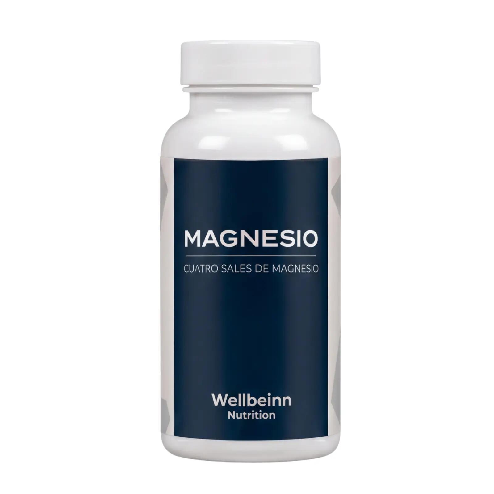 Magnesio 4 Sales 375 mg 100% VRN 60 Comprimidos 30 Días Magnesio Matrix 1/6