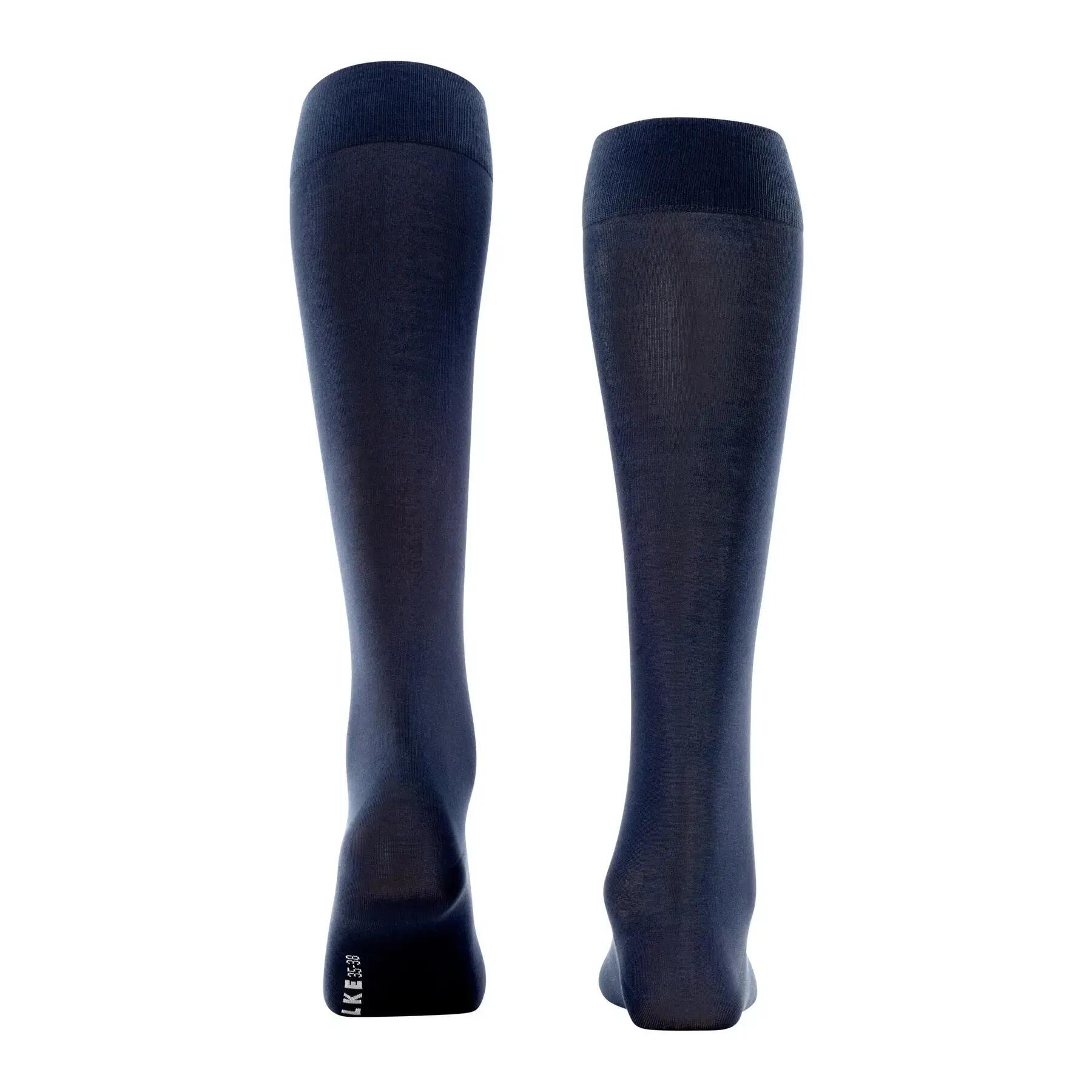Katoenen knie-sokken dames Falke Touch 2/9